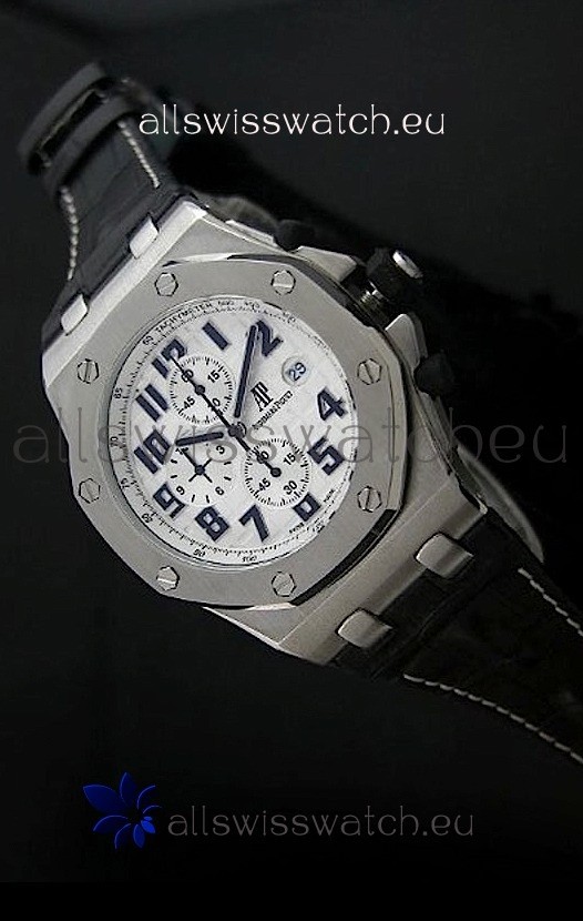 Audemars Piguet Royal Oak Japanese Watch in White Dial 