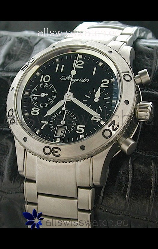 Breguet Aeronavale Swiss Replica Titanium Watch