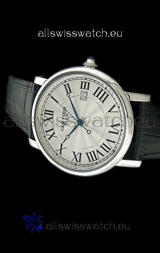 Cartier Cartier 9903 Swiss Replica Watch in White Dial