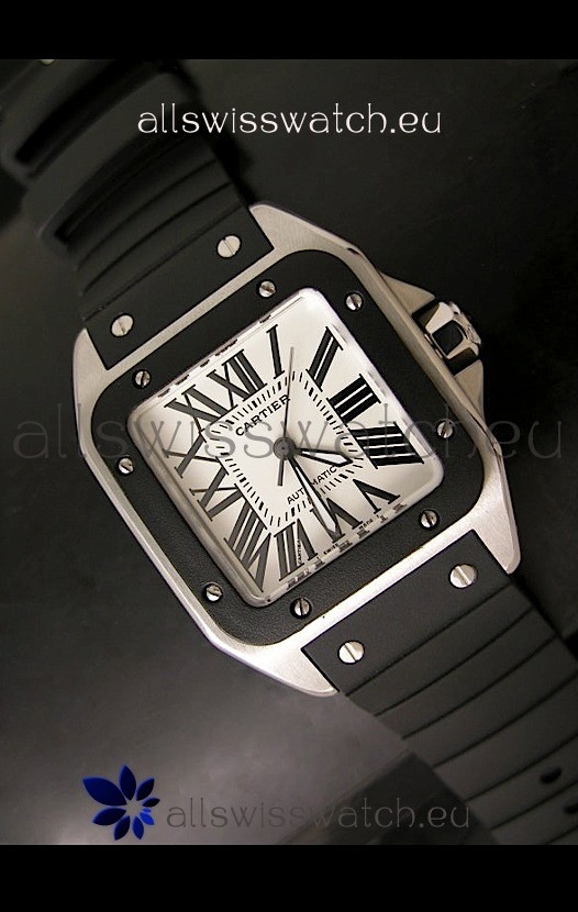 Cartier Santos Swiss Replica Watch Midsized