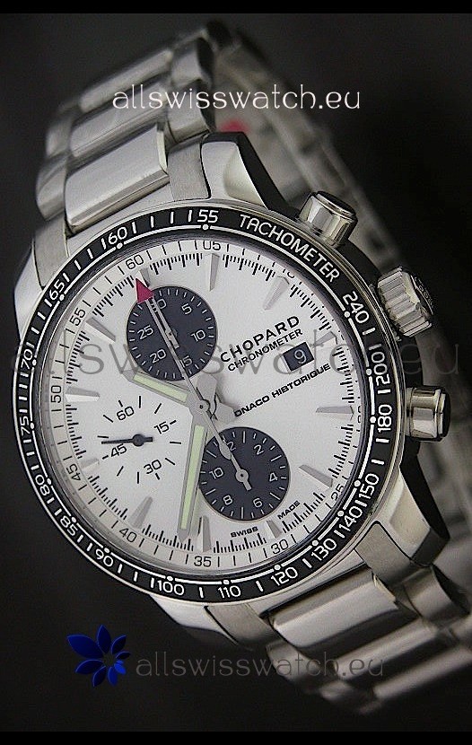 Chopard Mille Miglia Swiss Replica Watch in White Dial