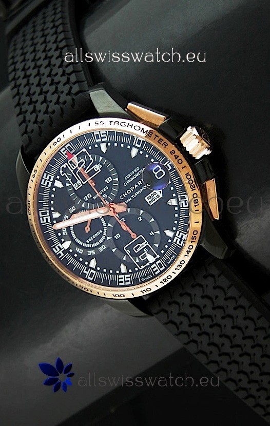 Chopard Mille Miglia GTXL Swiss Replica Watch in Black Dial