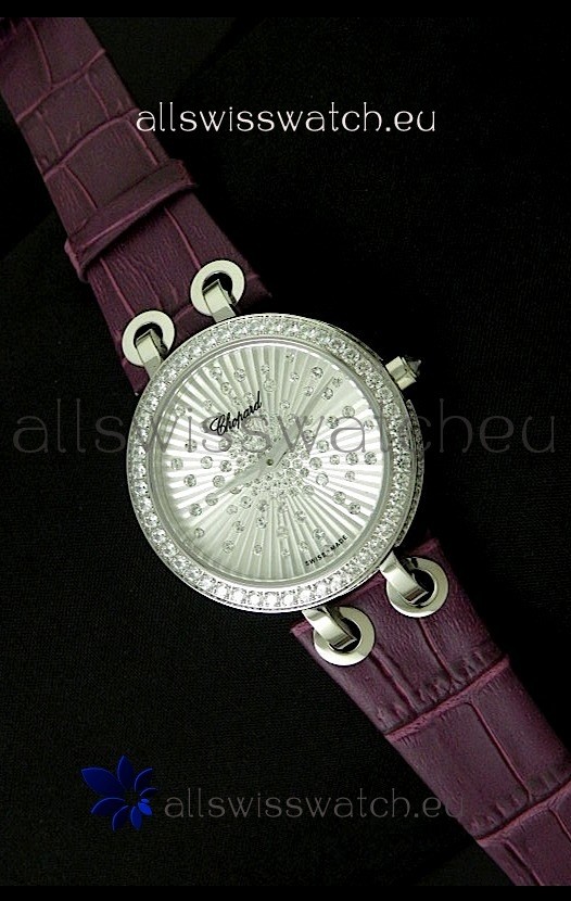Chopard Xtravaganza Ladies Ladies Japanese Replica Watch in Diamond Bezel