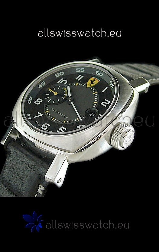Ferrari Granturismo Swiss Replica Watch in Black Dial