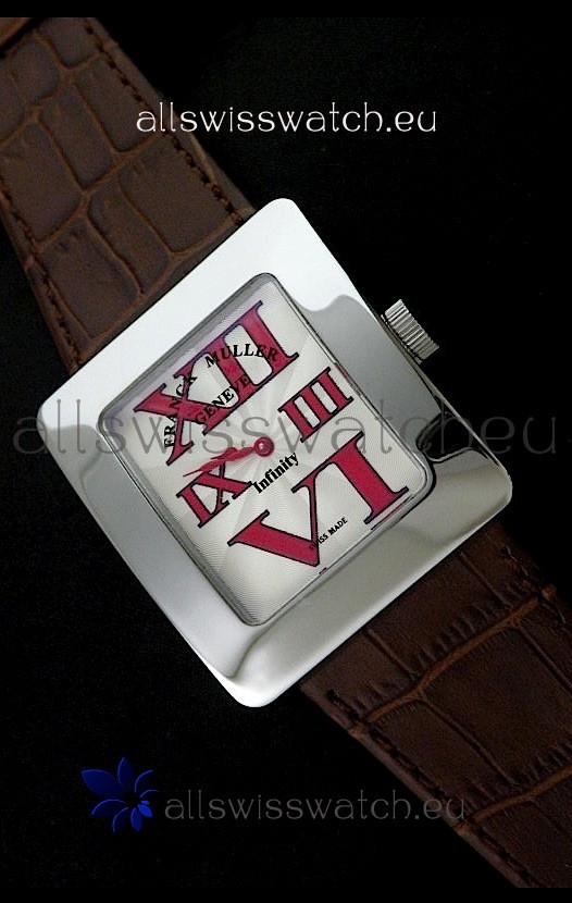 Franck Muller Geneve Infinity Japanese Special Watch in Red Markers