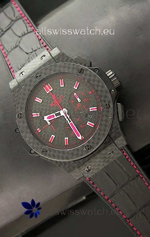 Hublot Big Bang Full Carbon Swiss Watch - 1:1 Mirror Replica Watch