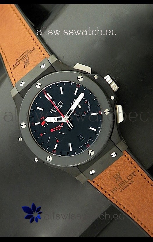 Hublot Chukker Bang Edition Swiss Watch in PVD Case - 1:1 Mirror Replica