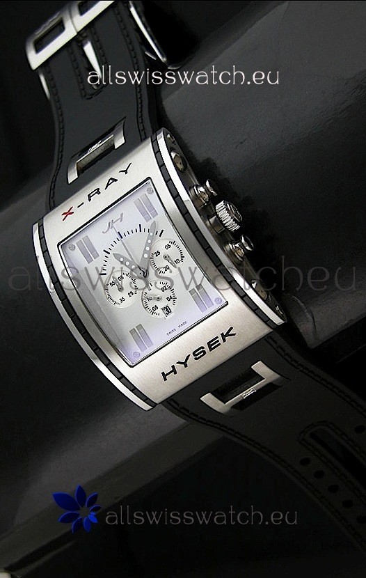 Jorg Hysek X- Ray Japanese Replica Watch in White Dial
