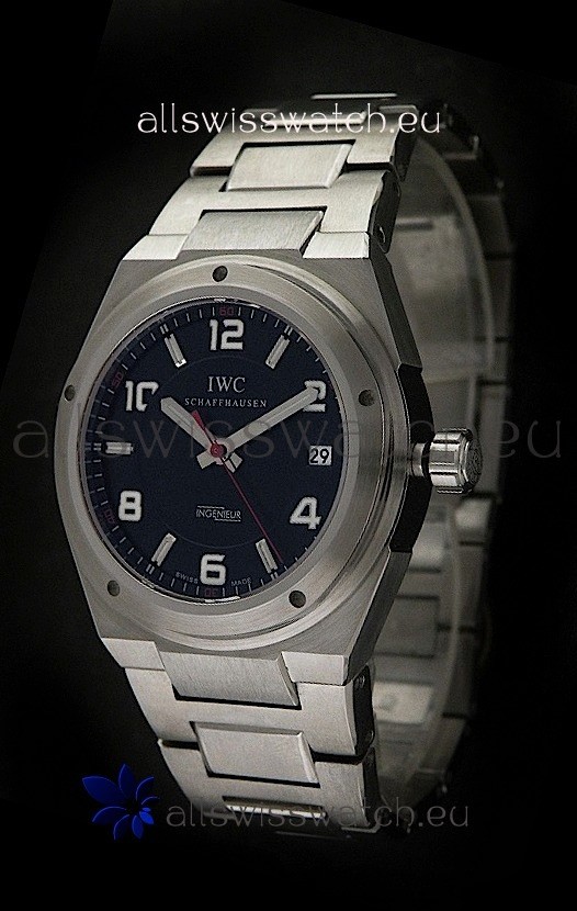 IWC Ingenieur Automatic Swiss Replica Watch in Black