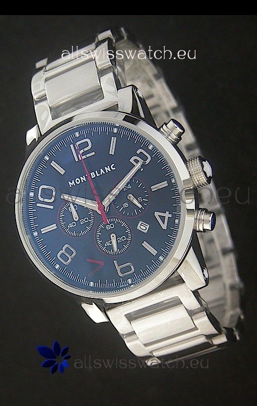 Montblanc Timewalker Chronograph in Black Dial
