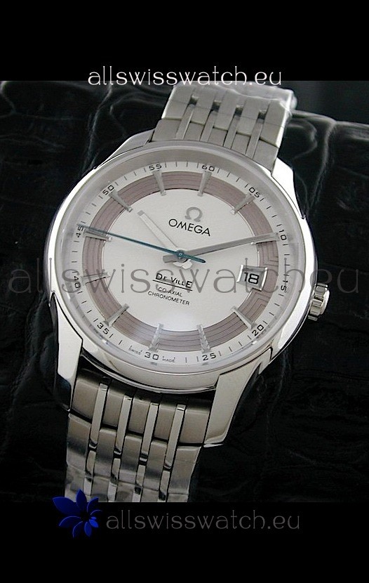 Omega De Ville Hour Vision Watch in Stainless Steel