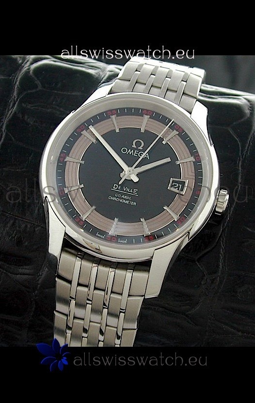 Omega De Ville Hour Vision Watch in Stainless Steel