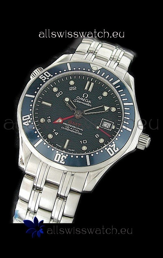 Omega Seamaster GMT Professional Watch in Stainless Steel