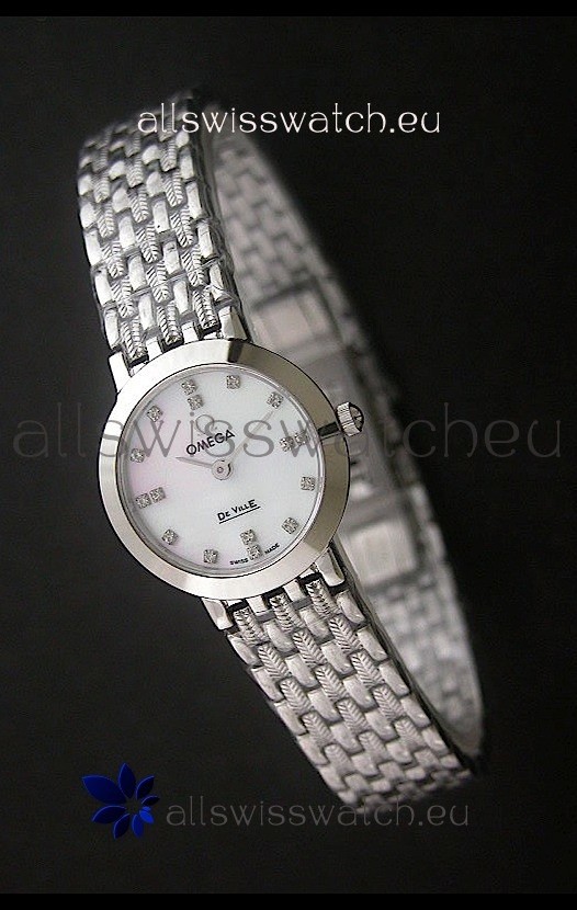 Omega De Ville Seamaster Quartz in White Dial