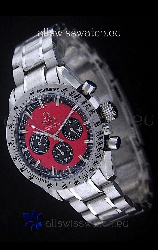Omega Speedmaster Racing Michael Schumacher Edition Watch in Red Dial