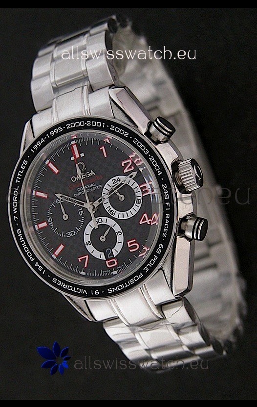 Omega SpeedMaster Quartz in Black Dial