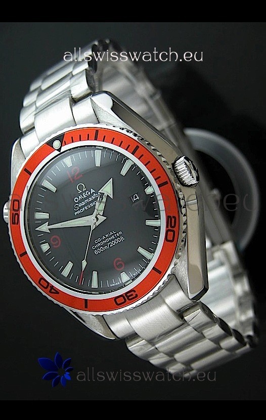 Omega Seamaster Planet Ocean Steel Watch - Swiss Quality Casing