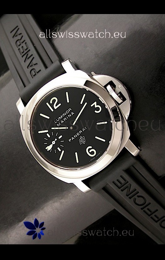 Panerai Luminor Marina Swiss Automatic Watch in Black Dial