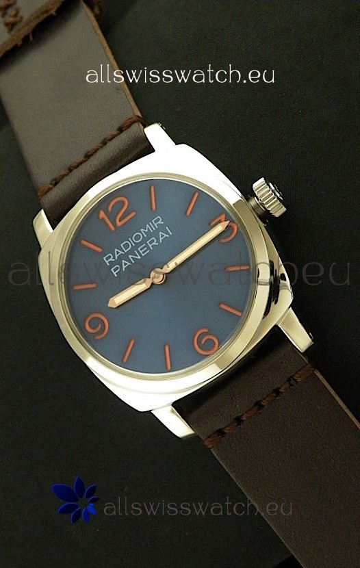 Panerai Radiomir California Vintage Homage Watch in Blue Dial
