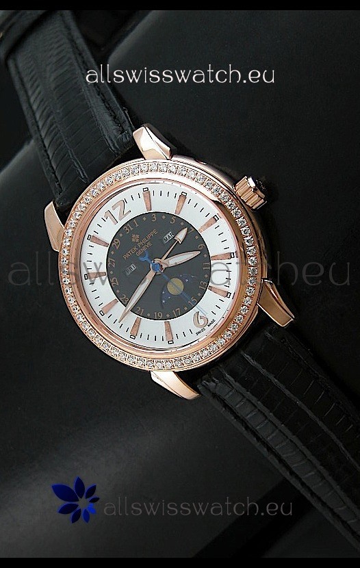 Patek Philippe Mens Grand Complications Japanese Watch in White & Black Dial