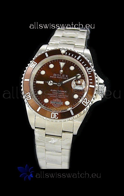 Rolex Submariner Motor Hurley-Davidson Edition Swiss Watch