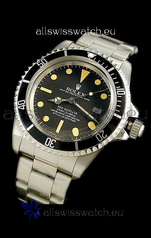 Rolex Replica Sea Dweller Double Red Vintage SeaDweller Swiss 1665 Watch