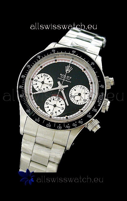 Rolex Daytona Paul Newman Edition Replica Steel Watch 
