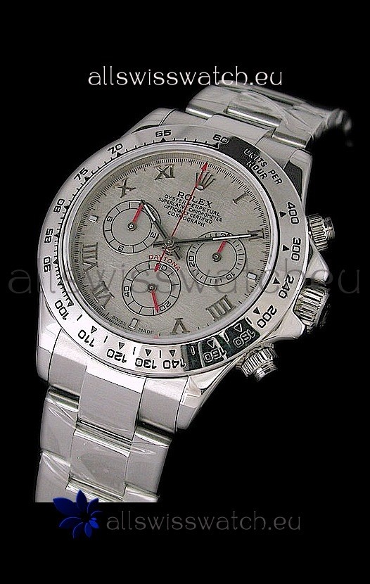 Rolex Oyster Cosmograph Swiss Replica Watch in Steel Strap
