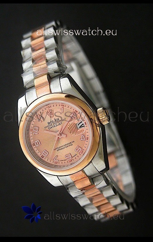 Rolex Datejust Oyster Perpetual Superlative ChronoMeter Japanese Yellow Gold Watch 