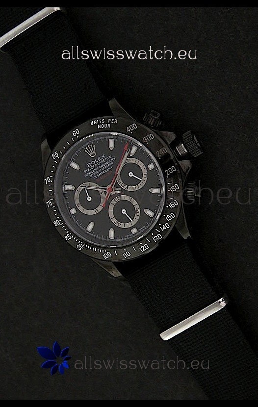 Rolex Daytona Pro Hunter Swiss Classic Watch in Black 