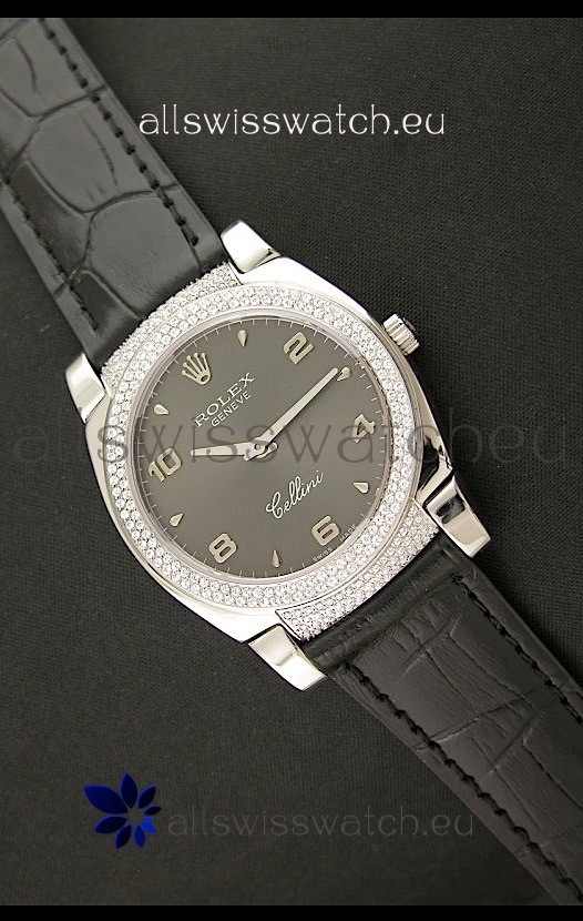 Rolex Cellini Japanese Replica Watch in Arabic Markers