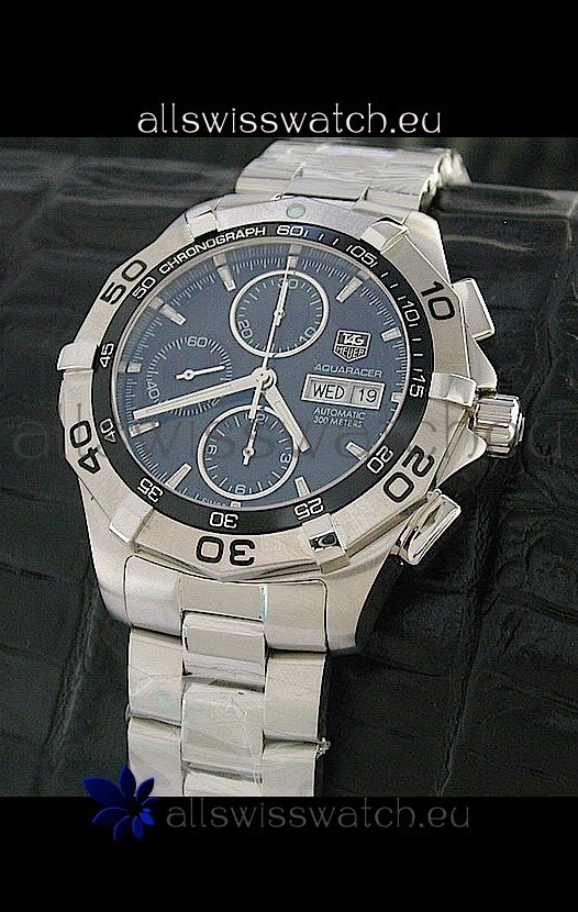 Tag Heuer Aquaracer Swiss Automatic Watch in Black Dial