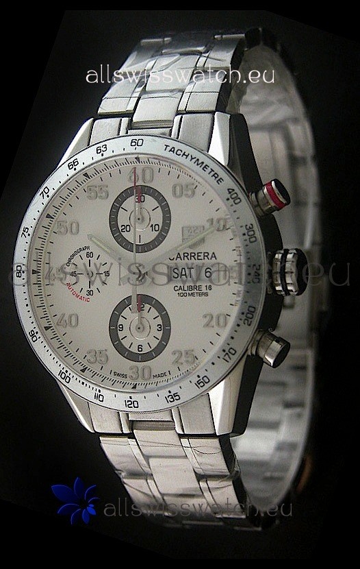 Tag Heuer Carrera Swiss Automatic Watch in Steel