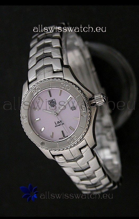 Tag Heuer Link Swiss Ladies Watch in Steel