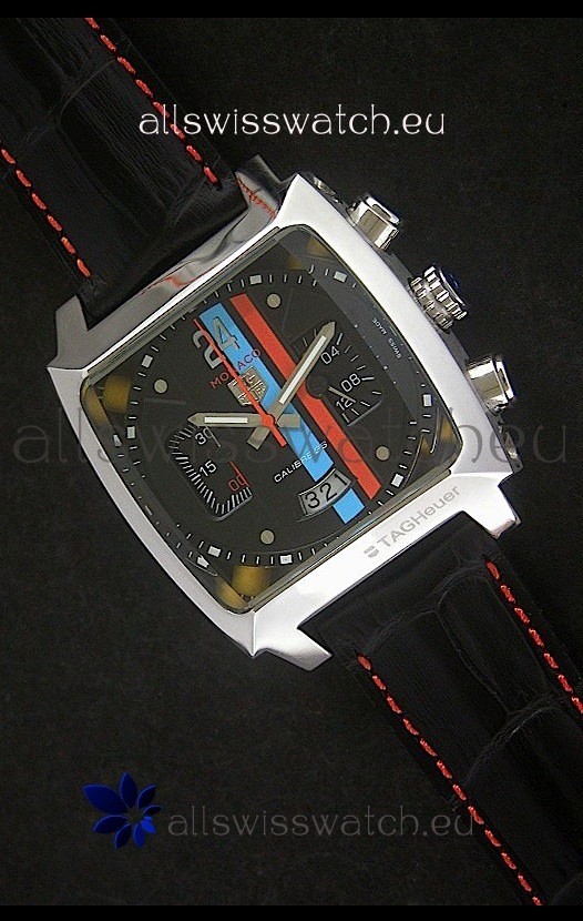 Tag Heuer Monaco Twenty Four Concept Chronograph PVD Watch