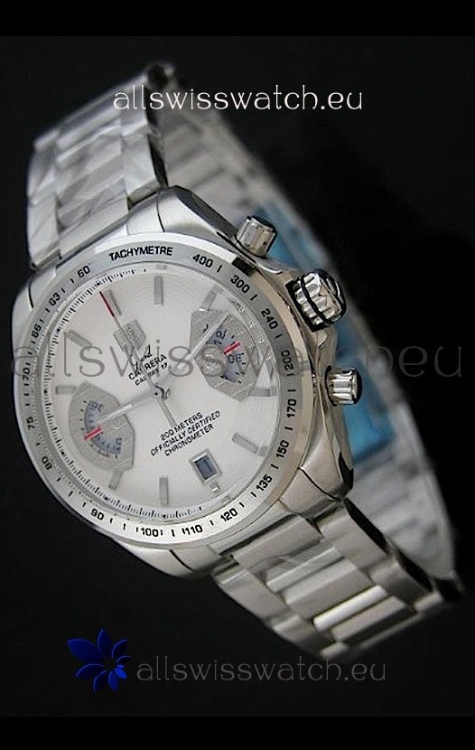 Tag Heuer Grand Carrera Calibre 17 Japanese Ladies Watch in White