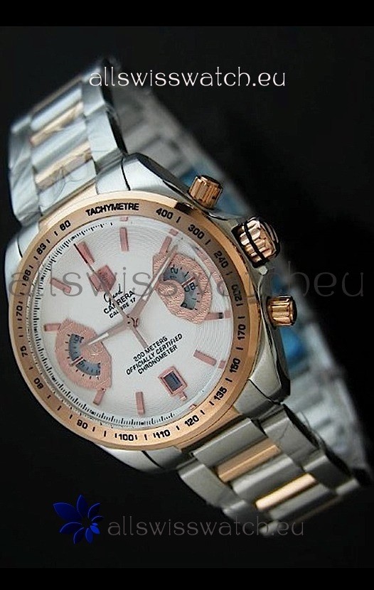 Tag Heuer Grand Carrera Calibre 17 Sport Ladies Watch in Rose Gold