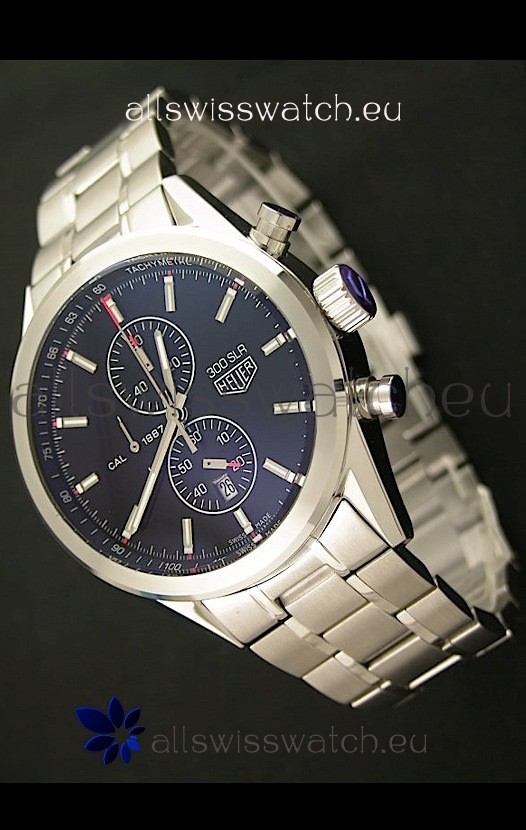 Tag Heuer Carrera Quartz Japanese Replica Watch in Steel Brecelet