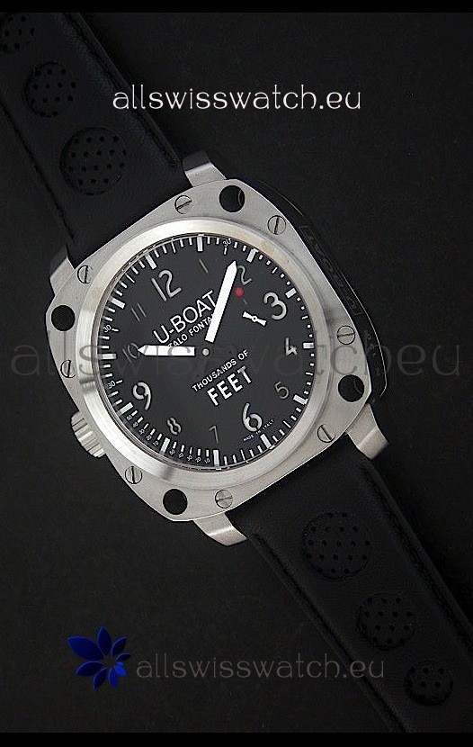 U-Boat Thousands of Feet Swiss Steel Automatic Watch
