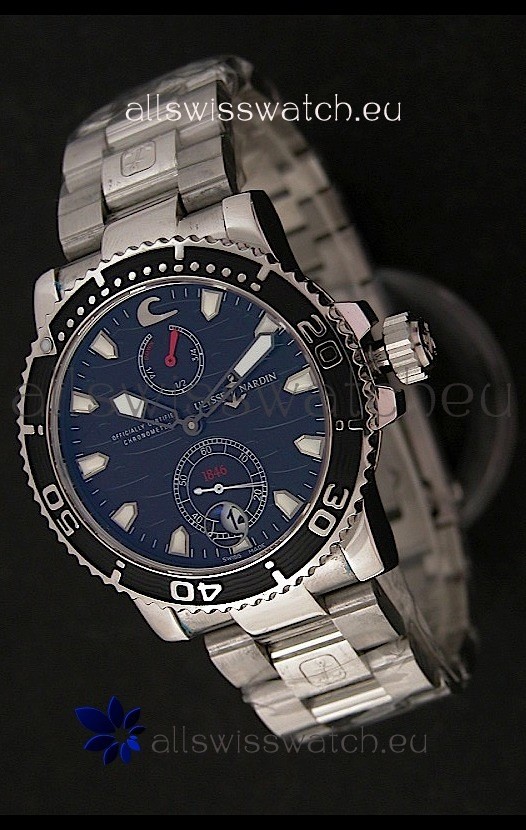 Ulysse Nardin Maxi Marine Diver Swiss Watch in Steel