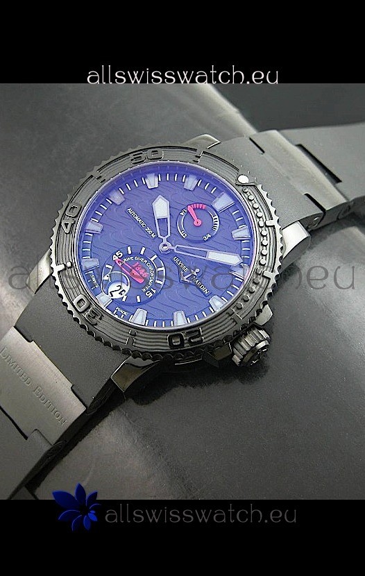 Ulysse Nardin No189 Swiss Watch in Black Dial