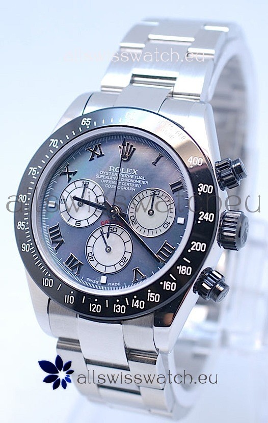 Rolex Project X Daytona Limited Edition Series II Cosmograph MonoBloc Cerachrom Swiss Watch in Pearl Face