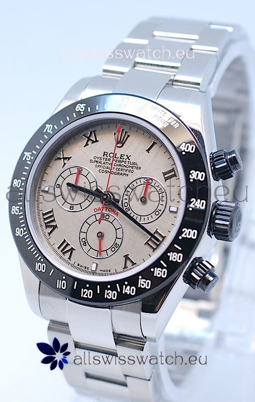 Rolex Project X Daytona Limited Edition Series II Cosmograph MonoBloc Cerachrom Swiss Watch in Brown Dial