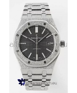 Audemars Piguet Royal Oak 15410BC 41MM Grey Dial 904L Steel CALIBRE 3120 Movement 1:1 Mirror Replica