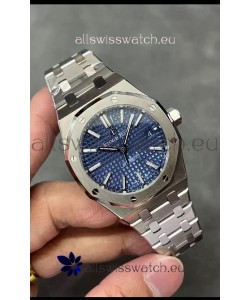 Audemars Piguet Royal Oak 37MM Blue Dial 904L Steel Watch in 3120 Movement - 1:1 Mirror Replica