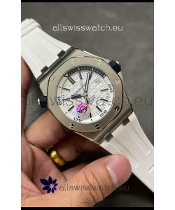Audemars Piguet Royal Oak 1:1 Ultimate Swiss Replica Watch White Dial Cal.3120 Movement