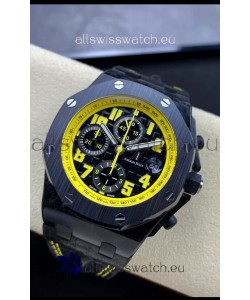 Audemars Piguet Royal Oak Offshore Bumble Bee Black Dial Chronograph 1:1 Mirror Replica Watch