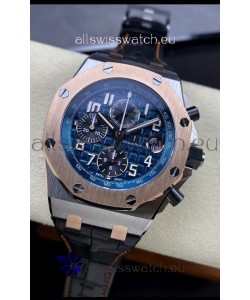 Audemars Piguet Royal Oak Offshore Blue Dial Chronograph 1:1 Mirror Replica Watch - 904L Steel