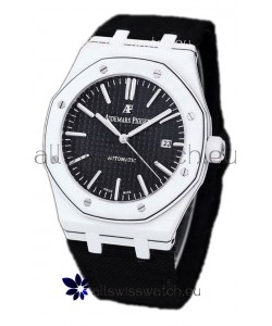 Audemars Piguet Royal Oak Ref.15400 Forged Carbon Casing Watch Black Dial in 1:1 Mirror Replica