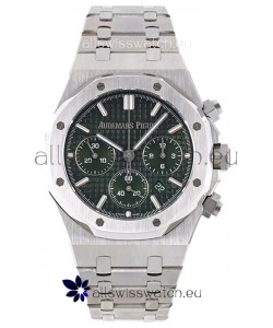 Audemars Piguet Royal Oak Chronograph 1:1 Mirror Replica - 904L Steel in Green Dial 41MM